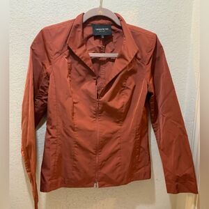 Lafayette 148 - Lightweight Dark Dusty Full Zip
Blazer- Size 4